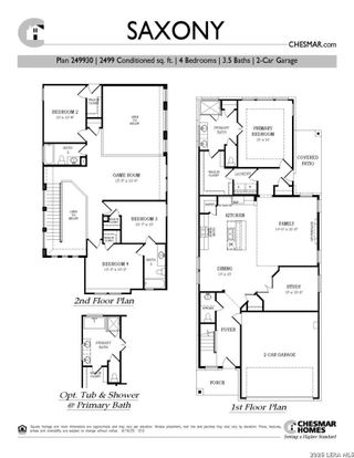 New construction Single-Family house 252 Bodensee Pl, New Braunfels, TX 78130 plan Saxony - image