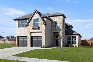 New construction  house 2040 Valencia Dr, Little Elm, TX 75068 plan Brittany 40 2F - image