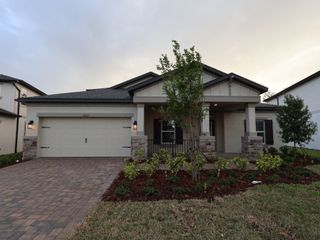 New construction Single-Family house 31227 Hayman Lp, Wesley Chapel, FL 33545 plan Roxbury Bonus - image