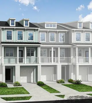 New construction Townhouse house 461 Katies Scenic Ct, Charleston, SC 29492 plan Ashley - image
