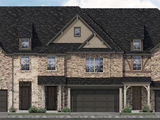 New construction Townhouse house 6924 Crimson Drive, Arlington, TX 76001 Brenham D - Front Entry- photo