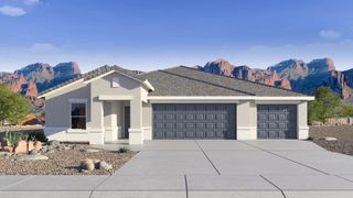 New construction Single-Family house 12425 E Agave Ln, Florence, AZ 85132 plan Courtland - image