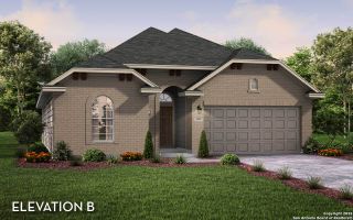 New construction Single-Family house 175 Hazel Wy, Mico, TX 78066 plan Greeley - image