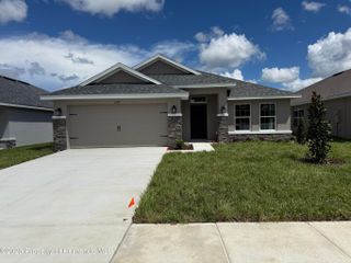 New construction Single-Family house 11594 Grace Rd, Weeki Wachee, FL 34614 plan 2020 - image