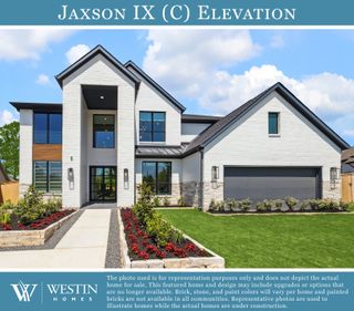 New construction  house 26909 S Ranch House Rd, Montgomery, TX 77316 plan The Jaxson IX - image