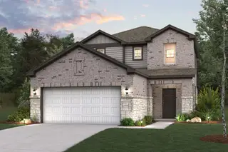 New construction Single-Family house 12066 Curlin Dr, Willis, TX 77318 plan HAMPTON - image