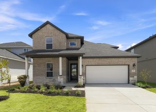 New construction Single-Family house 14312 Brussel St, Manor, TX 78653 plan Laurent - image