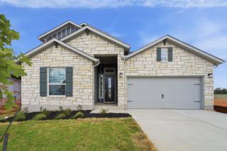 New construction Single-Family house 105 Los Aliso Lp, Liberty Hill, TX 78642 plan Yuma - image