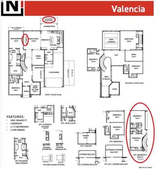 New construction Single-Family house 8822 Antelope Canyon Wy, Manvel, TX 77583 plan Valencia - image
