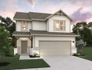 New construction Single-Family house 120 Clover Bnd, Liberty Hill, TX 78642 plan Canyon - image