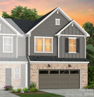 New construction Townhouse house 12000 Oak St, Charlotte, NC 28269 - image