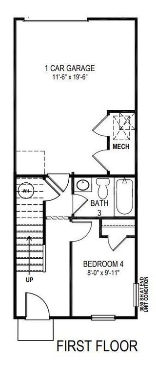New construction Townhouse house 5120 S Tryon St, Charlotte, NC 28217 plan Carlton - image