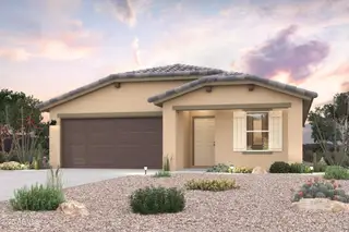 New construction  house 1157 N Manana Ln, Coolidge, AZ 85128 plan Alamar - image