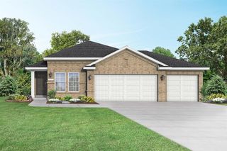 New construction Single-Family house 79 Leon Way, Dayton, TX 77535 The Riviera A with 3-Car Garage- photo