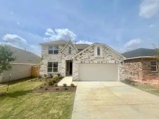 New construction Single-Family house 13608 Wandering Rhett, Elgin, TX 78621 plan Hickory - image