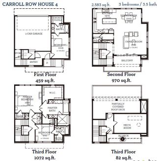 New construction Townhouse house 217 Carroll St, Fort Worth, TX 76107 - image