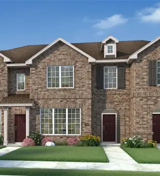 New construction Townhouse house 3725 Star Mesa St, Heartland, TX 75114 plan Travis - image