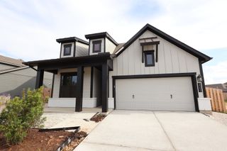 New construction Single-Family house 2399 Verano St, Todd Mission, TX 77363 plan The Columbus - image