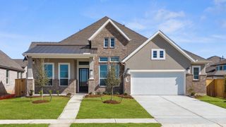 New construction Single-Family house 32416 Violet Dancer Ct, Fulshear, TX 77441 plan Brentwood – 60′ Lot - image