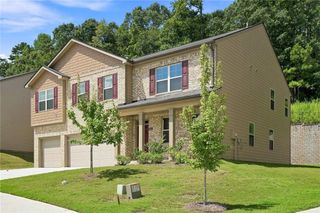New construction house 4111 Spencer Trl, Stonecrest, GA 30038 plan Mansfield - image