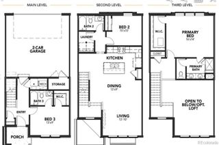 New construction Townhouse house 5423 N Eaton Park Wy, Aurora, CO 80019 plan Townhome Series - Crestone - image