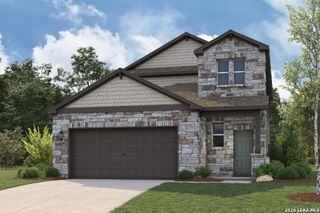 New construction Single-Family house 15443 Lonehollow Lk, San Antonio, TX 78253 plan Riley - 2511 - image