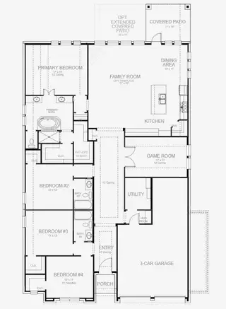 New construction Single-Family house 121 Palo Pinto Bnd, Bastrop, TX 78602 2493W- photo