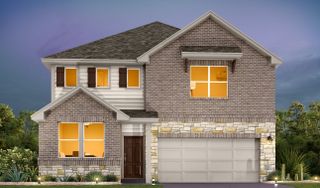 New construction Single-Family house 135 Arlington Park Lp, Hutto, TX 78634 plan Colton - image