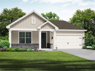 New construction Single-Family house 3564 Arrow Root Circle, Loganville, GA 30052 The Daphne B- photo