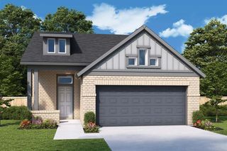 New construction Single-Family house 16278 Rock Hollow Bend, Waller, TX 77447 Creedmont - photo