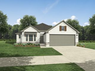 New construction Single-Family house 109 Divisadero Dr, Hutto, TX 78634 plan Sabine | Prairie Winds - image