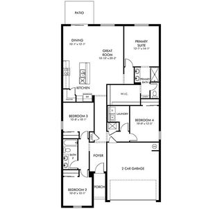 New construction Single-Family house 7239 Emily Meadow Wy, Jacksonville, FL 32219 plan Callaway - image
