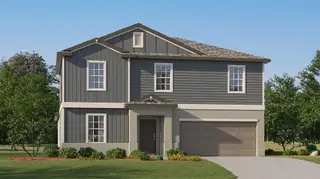 New construction Single-Family house 12835 Shining Blue Nile Ln, Parrish, FL 34219 plan Raleigh - image