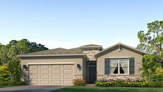 New construction house 8622 Pinecrest Trl, Wildwood, FL 34785 plan Delray - image