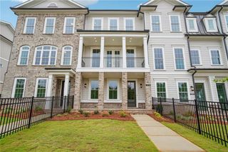 New construction Townhouse house 1518 Westend Wy, Unit 325, Cumming, GA 30041 plan The Benton III - image