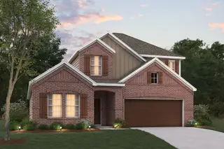 New construction Single-Family house 3409 Kingdom Dr, Denton, TX 76208 plan Barbosa - 40' Smart Series - image