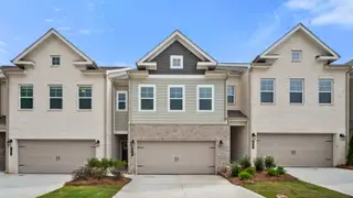 New construction Townhouse house 203 Abbotts Crossing Cir, Conyers, GA 30094 plan Luca - image