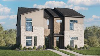 New construction Townhouse house 909 Meadowcrest Dr, Plano, TX 75075 plan Reese - image