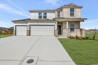 New construction house 1172 Limestone Rdg, Seguin, TX 78155 plan Harrison - image