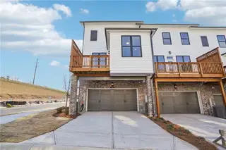 New construction Townhouse house 626 Skytop Dr, Unit 159, Cumming, GA 30040 plan The Garwood - image