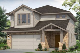 New construction Single-Family house 2318 Croaker Crk, San Antonio, TX 78245 plan Hunters Ranch 1950 - image