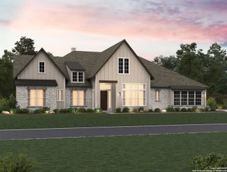 New construction Single-Family house 1145 Cape May Warbler, New Braunfels, TX 78132 plan Cobe - image