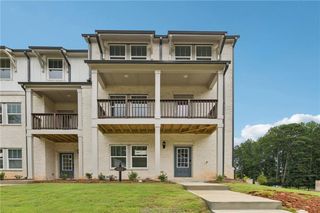 New construction house 412 Elise Wy, Lawrenceville, GA 30045 plan Leighton End Unit - image