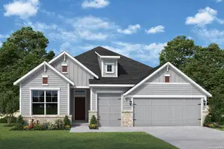 New construction Single-Family house 12367 Lost Petal, Schertz, TX 78154 plan The Paddington - image