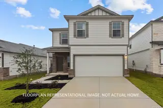 New construction Single-Family house 13518 Guajillo Spg, San Antonio, TX 78253 plan Larkspur - 30' Smart Series - image