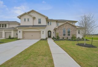 New construction Single-Family house 5215 Deer Valley Ct, Manvel, TX 77578 plan 6060 Elevation B - image