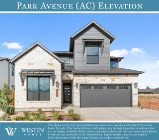 New construction Single-Family house 2425 Verano St, Todd Mission, TX 77316 plan The Park Avenue - image