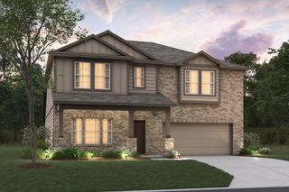 New construction Single-Family house 229 Tessaria Dr, San Marcos, TX 78666 plan Columbus - image