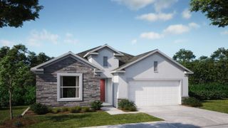 New construction house 16391 Greenback Rd, Weeki Wachee, FL 34614 plan The Miramar - image