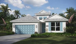 New construction house 12453 Sw Sunrise Lake Ter, Port St. Lucie, FL 34987 plan Palomar - image